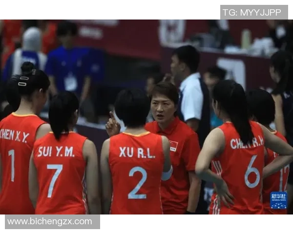 中国女排对阵中国台北队激战正酣争夺亚洲排球赛重要胜利